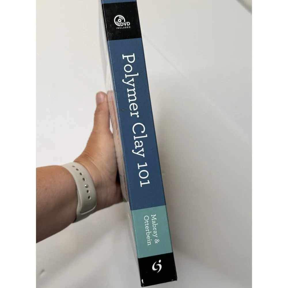 Polymer Clay 101 Book with DVD - Beginner Craft Techniques Jewelry Canes Crafts